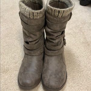 Women’s distressed boots